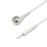 Vente en gros de fil d'électrode 2.0 broches à 3.9 câble Ecg mâle 4.0mm pour la stimulation de thérapie par électrode
