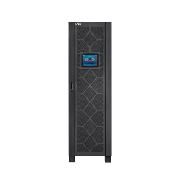 Low Frequency Single Online UPS 90-600KVA Modular Design Hot Swappable LCD Display Lead Acid Battery Telecom Use
