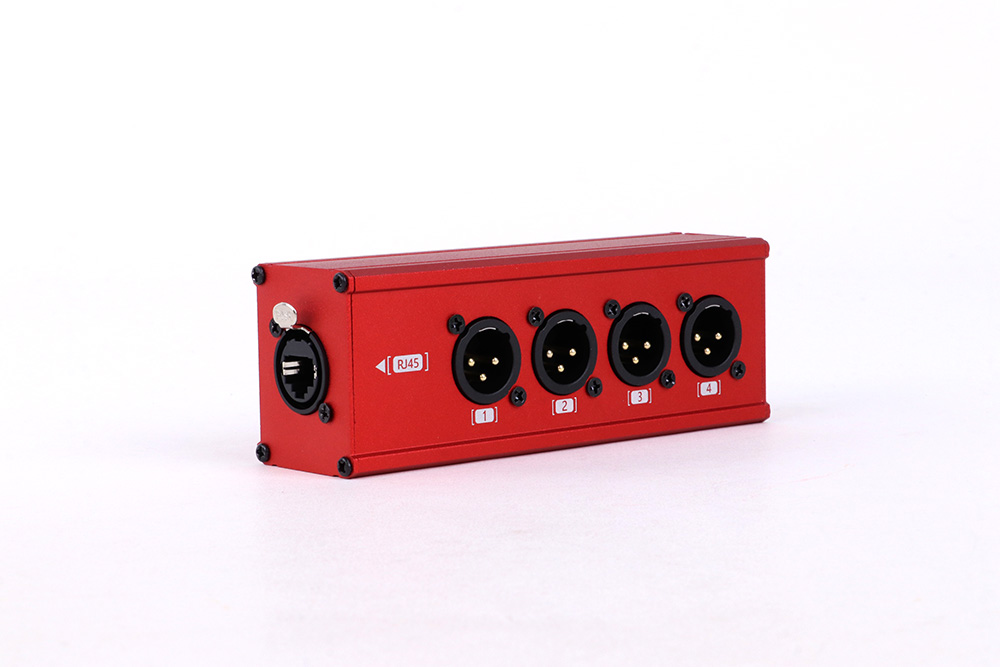 Rojo, RJ45-XLR M