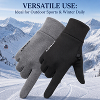 Gants de vélo d'hiver personnalisés OEM ODM, imperméables, thermiques, à écran tactile, pour le sport et la conduite