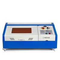 Mini machine de gravure et de découpe laser CO2 3D de bureau 3020B, facile à utiliser, pour papier, bois, contreplaqué, MDF, cuir, pierre, marque EFR
