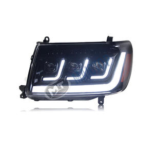 Adecuado para faros delanteros LC100 de 1998-2007, modificación del conjunto de faros LED de tres vías para Land Cruiser FJ100. - Product Image 3