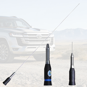 Antenna CB per Camion/Auto Huahong HH136 27MHz con Montaggio a Frusta - Product Image 2