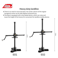 Support de levage de caméra professionnel Saturn (PDL) EO1 en fer robuste pour tournage vidéo, accessoire de chariot de tournage