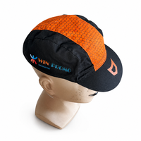 Casquette de cyclisme personnalisée avec logo pour hommes et femmes, respirante, anti-humidité, séchage rapide, pour la course en extérieur et le vélo