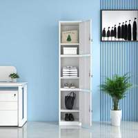 Armoire de classement métallique moderne à 3 portes, idéale pour la maison, le bureau, l'hôpital, l'école, le salon et l'entrepôt – Offre Spéciale
