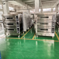 RTK Bakkerijmachines Volledig RVS Commerciële Elektrische Pizzaoven met Timer voor Restaurant met Bakkerijapparatuur