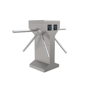 Système de barrière d'entrée automatique rétractable intelligente pour piétons Wan Cartoon Daosafe, tourniquet à trépied en acier inoxydable - Product Image 1