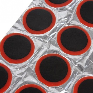 ZOYOSPORTS 25mm diamètre vélo pneu réparation pièce cyclisme froid-Patch 48 pièces vélo pneu Patch en Stock accessoire - Product Image 2
