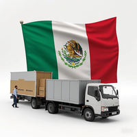 Expédition DDP de Chine à Mexivo expédition transitaire agent d'achat 1688 porte à porte écaillage mer air camion moins cher