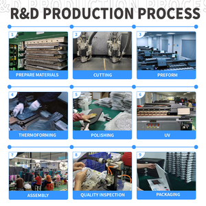 Nhà máy bán buôn vợt cầu lông pickleball sợi carbon BenPro Pro IV 14mm / 16mm, sản xuất vợt tùy chỉnh OEM/ODM - Product Image 5