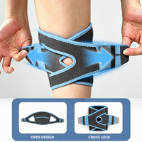 Prix usine Manchon de refroidissement en gel solide pour genou, enveloppement rafraîchissant en 30 minutes pour genou et cuisse, pliable après congélation, pour le soulagement des douleurs articulaires