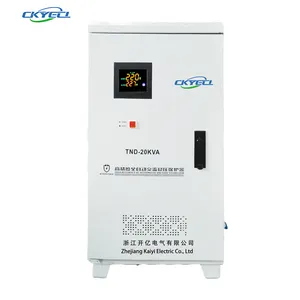 Svc/tnd 10kva 15kva 20kva 30KVA 40KVA 50KVA Régulateur de tension automatique monophasé AC Stabilisateurs AVR 140-260V 90-260V 10KW