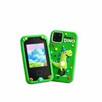Mini Telefono Cellulare con Registrazione Foto e Video HD, Fotocamera, Schermo Touch, Smartphone Educativo Multifunzionale per Bambini