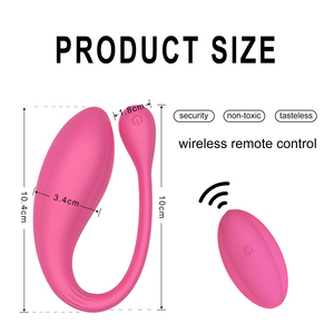 Winyi Odm-vibrador inalámbrico de 10 frecuencias con Control remoto, Juguetes <span class=keywords><strong>sexuales</strong></span>, masajeador de bolas y Vagina - Product Image 5