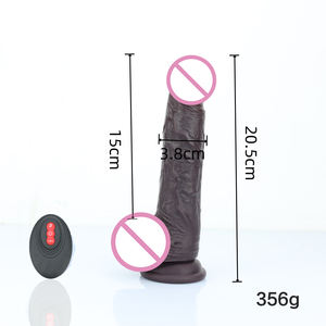 Juguetes Sexuales Para Adultos al Por Mayor Dildo Vibrador Eléctrico Juguete Para Adultos Pene Artificial con Control Remoto Pene Flexible Juguetes Eróticos - Product Image 4