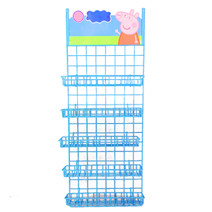 Tùy Chỉnh Treo Tường Bảng Điều Chỉnh Treo Móc Cửa Hàng Nhãn Dán Bưu Thiếp Trường Hợp Điện Thoại Phụ Kiện Kẹo Dây Kim Loại Hiển Thị Đứng Giá - Product Image 1