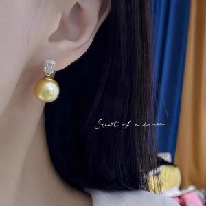 อุปกรณ์ทำเครื่องประดับมุก DIY 22583 ชิ้น ตัวเรือนเงินแท้ S925 สำหรับต่างหูแบบเปล่า แฟชั่นเครื่องประดับเงิน ต่างหูพร้อมลูกปัดทรงกลมขนาด 8-13 มม. - Product Image 1