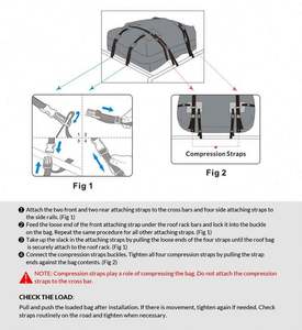 Muestra Gratuita de Bolsa de Carga Impermeable para Techo de Auto (15 Pies Cúbicos), Portaequipajes para Autos - Product Image 6