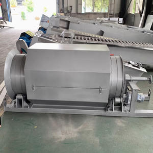 آلة ترشيح دوارة متكاملة لصناعة المسالخ والتربية، نظام أوتوماتيكي لفصل المياه العادمة مع غسيل عكسي - Product Image 6