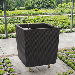 Wholesale Glazed Plastic Head Planters & Nursery Pots-Modern/Classic Traditional Design - Product Image 3