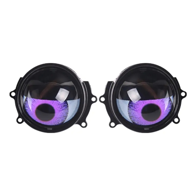 Factory Wholesale Car <strong>Accessories</strong> LED Devil <strong>Demon</strong> Eye Dynamic Live Eye 6 Modes Headlight Projector
