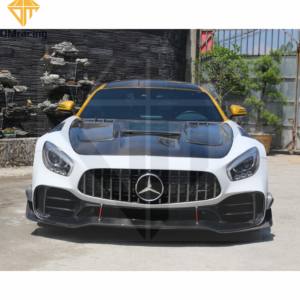 Pare-choc avant en FIBER de carbone, accessoire de voiture, tuning, MERCEDES BENZ <span class=keywords><strong>AMG</strong></span> GT, GTC, GTS, GTR - Product Image 3