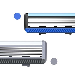 ใบมีดสแตนเลสคม6ชั้นใบมีดโกนแบบพกพาสำหรับโกนหนวดที่ดีที่สุดของผู้ชาย - Product Image 1