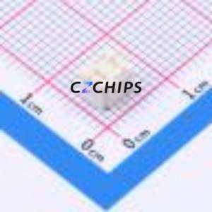 HC-SHD-2*2PLT-G-04 Wire-to-Board Pin Header SMD,P=1mm Connector 2x2P 1mm Vertical Mount SHD - Product Image 2