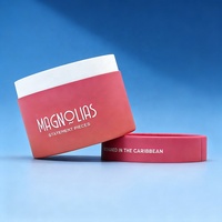 Boîte cylindrique personnalisée avec logo, vide, pour savon artisanal, shampoing solide, crème pour le visage, pot cosmétique, emballage en tube de carton