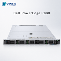 Serveur Rack d'Entreprise Reconditionné Haute Performance Dell EMC PowerEdge R660 1U avec Options de RAM 16 Go, 32 Go, 64 Go et SSD, Processeur Xeon