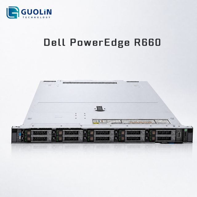High Performance Refurbished 16GB 32GB 64GB RAM SSD Options Enterprise Rack Server Dell EMC PowerEdge R660 1U Xeon Processor