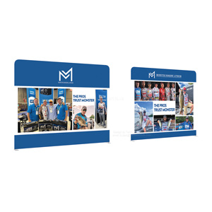 Tùy chỉnh 10x10 căng thẳng vải Modular nhôm triển lãm Thiết kế Booth-3D Dễ dàng lắp ráp sử dụng trong nhà cho triển lãm thương mại - Product Image 1