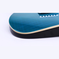 MOLLO Gitar Elektrik 6 Senar HSH Pickup Maple Neck Rosewood Fretboard dengan Tas Gig untuk Pertunjukan Panggung Latihan Studio