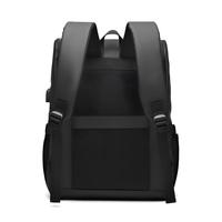 Sac à dos simple à rabat, unisexe, pour ordinateur portable, multifonctionnel, pour les voyages et l'école