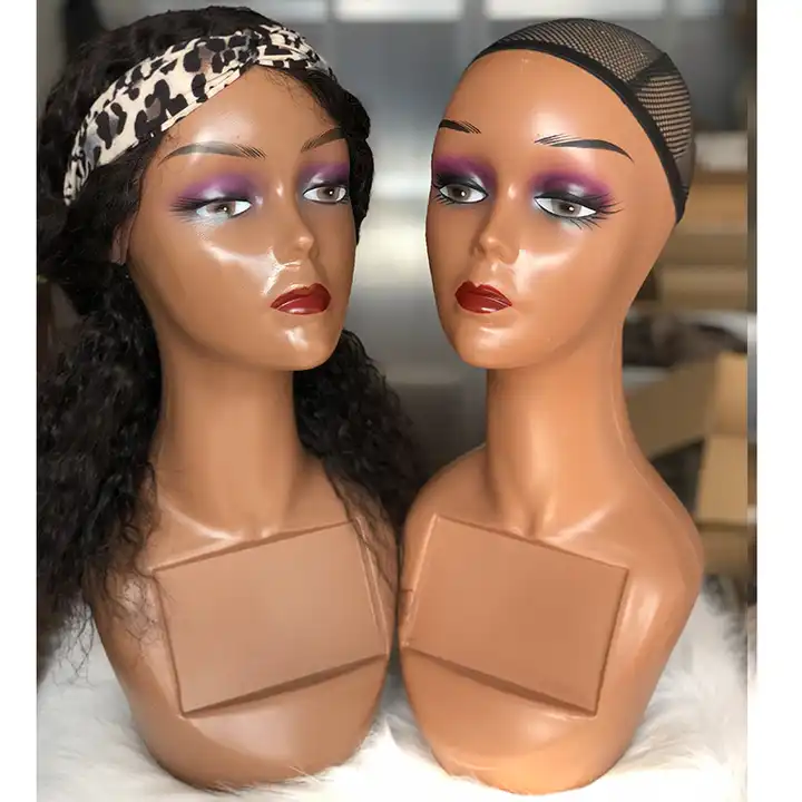 18 female life size mannequin head