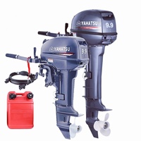 YAHATSU 2 Tak 15hp Motor Tempel Kapal Laut Kompatibel dengan Motor Kapal YAMAHA Asli dan Suku Cadang
