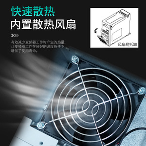 Tengen TvF300 Frequency Inverter 1.5 2.2 3.7 5.5 7.5 11 15 18.5 30Kw Three Phase 380V For Industrial <b>Motor</b> <b>Control</b> - Product Image 2