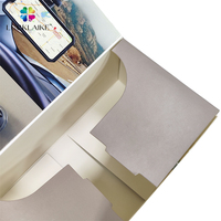 Support de téléphone portable en papier couché électronique publicitaire vide personnalisé support de téléphone de voiture boîte d'emballage d'impression UV avec couvercle magnétique