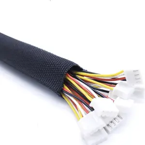 Nylon Hydraulic Flexible Hose Burst Sleeve Cable Protection