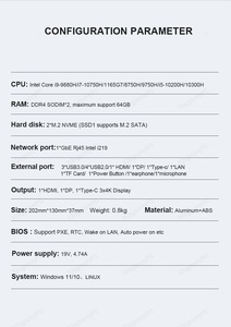 Nouveau mini PC NUC Core I9/<span class=keywords><strong>i7</strong></span> <span class=keywords><strong>1165G7</strong></span>, PC de jeu, DDR4, double RAM, double M.2 NVMe SSD+HDD, 3x4K Display, Windows 10, 3 ans de garantie - Product Image 5