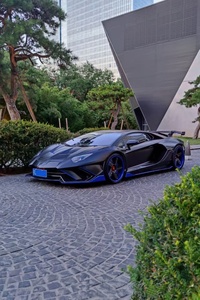 Kit carrosserie en fibre de carbone pour Lamborghini Aventador LP700, pare-chocs avant et arrière, spoilers, capot pour LP700 SVR - Product Image 4