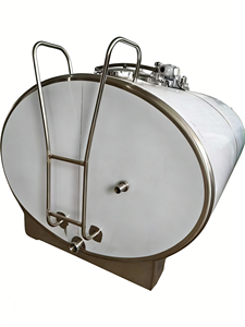 Serbatoio di Raffreddamento <span class=keywords><strong>del</strong></span> <span class=keywords><strong>Latte</strong></span> in Acciaio Inox per Uso Alimentare, Refrigerazione Efficiente per Aziende Lattiero-Casearie, Centri di Raccolta <span class=keywords><strong>del</strong></span> <span class=keywords><strong>Latte</strong></span>, Impianti di Lavorazione - Product Image 4