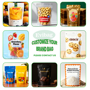Doypack-bolsas pequeñas con estampado Digital personalizado, embalaje de plástico para alimentos, con cierre de cremallera, 3,5 unidades - Product Image 6