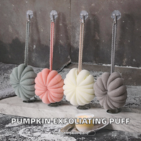 Bola Mandi Bunga Jaring Pengelupas Kulit Pouf Mandi Body Fashion Qiuman QM-0091 Ringan 0.05kg