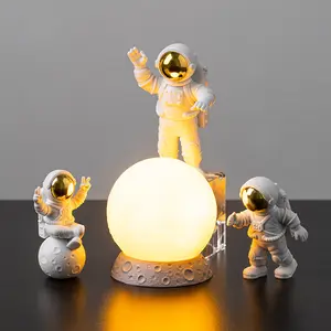 Nordic Led Persoonlijkheid Astronaut Maan Kinderkamer Wandlamp Keuken Eetkamer Slaapkamer Studie Balkon Gangpad Lamp Decoratie