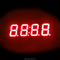 Afficheur LED numérique à 7 segments, 4 chiffres, 0,56 pouce, Super Rouge (620-625 nm), module LED Houkem-5642-A/BSR, 12 broches