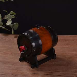 Cubo de madera de roble Horizontal Vintage personalizado gran oferta para restaurante <span class=keywords><strong>barbacoa</strong></span> Pino vino <span class=keywords><strong>cerveza</strong></span> <span class=keywords><strong>barril</strong></span> decoración al por mayor vacío - Product Image 5