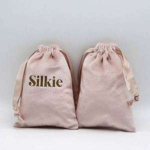 Customized Velvet Roll-Top Storage <b>Bag</b> Recyclable Plush Fabric <b>Drawstring</b> <b>Bag</b> for Jewelry Protection Dust-Proof Craft Storage - Product Image 2
