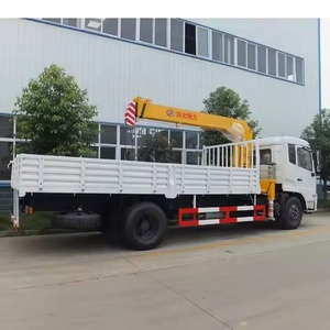 Gran Venta de camión Dong Feng Crane4x2 8t grúa montada en camión grúa hidráulica articulada grúa montada en camión - Product Image 5